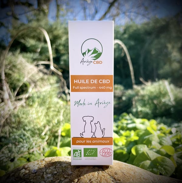 Huile CBD pour animaux